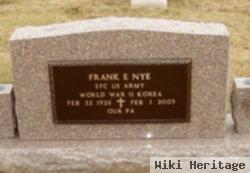 Frank E Nye