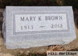 Mary Letha Kreigh Brown