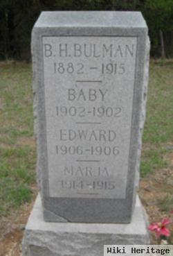 Edward Bulman