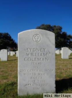 Sydney William Coleman