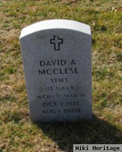 David A Mcclese