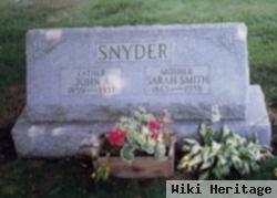 Sarah P Smith Snyder