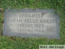 Sarah Belle Baker