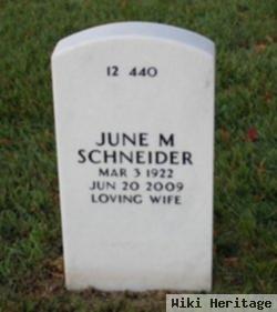 June M Schneider