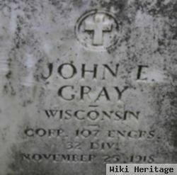 Corp John Edward Gray