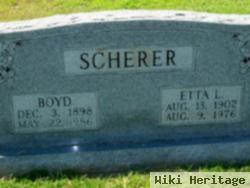 Willie Boyd Scherer