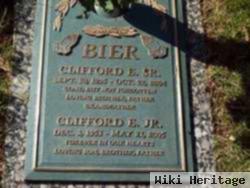 Clifford E Bier, Sr