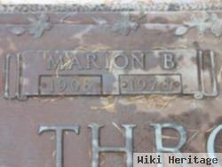 Marion Butler Throneburg