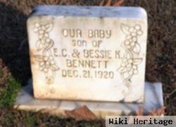 Infant -Son Bennett