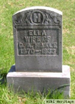 Ellen Louise "ella" Mcintire Hinkle