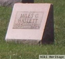 Miles C. Haslett