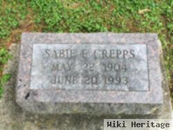 Sabie E. Crepps