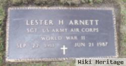 Sgt Lester H Arnett