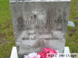 Eliphlet L Hewitt