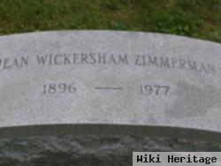 Jean Lillian Wickersham Zimmerman