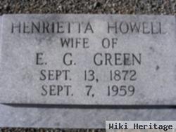 Henrietta Howell Green