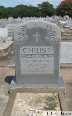 Ferdinand A. Christ