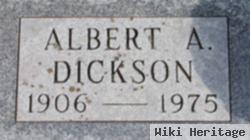 Albert A Dickson