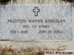 Preston Wayne Kingsley