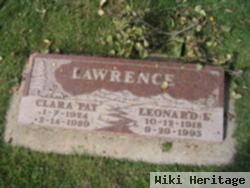 Clara Pat Lawrence