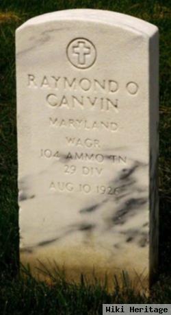 Raymond O Canvin