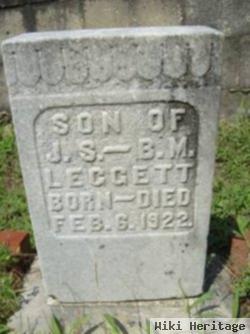 Infant Son Of J.s. & B. M. Leggett