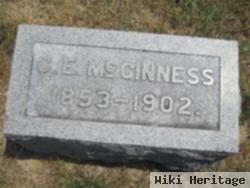 Charles E Mcginness