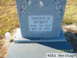 Dorothy M. Nesbitt