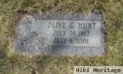 Olive G. Hunt