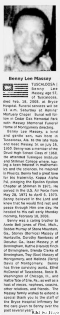 Benny Lee Massey