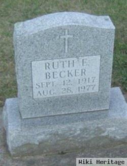 Ruth E Becker