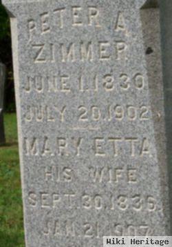 Peter A Zimmer