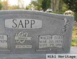 Walter Ford Sapp