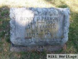 Henry Douglas Parsons