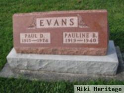 Paul D Evans