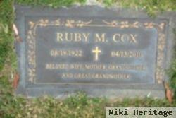 Ruby M Cox