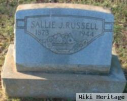 Sarah Jane "sallie" Russell