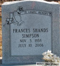 Frances Shands Simpson