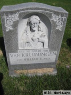 William E Vankruiningen