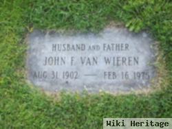 Gerrit John F. "john" Van Wieren