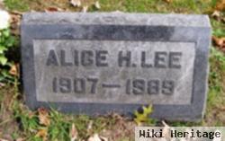 Alice H. Bergstedt Lee