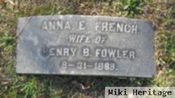 Anna E. French Fowler