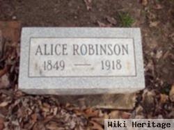 Alice Robinson