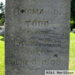 Thomas D. Todd