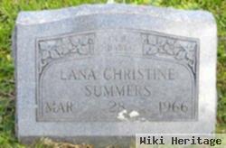 Lana Christine Summers