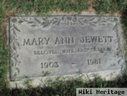 Mary Ann Jewett