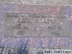 Cecil E Gear