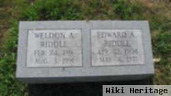 Weldon Andrew Riddle