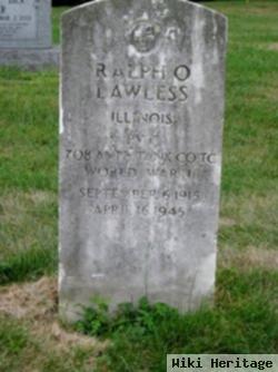 Ralph O Lawless