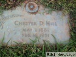 Chester D Hill
